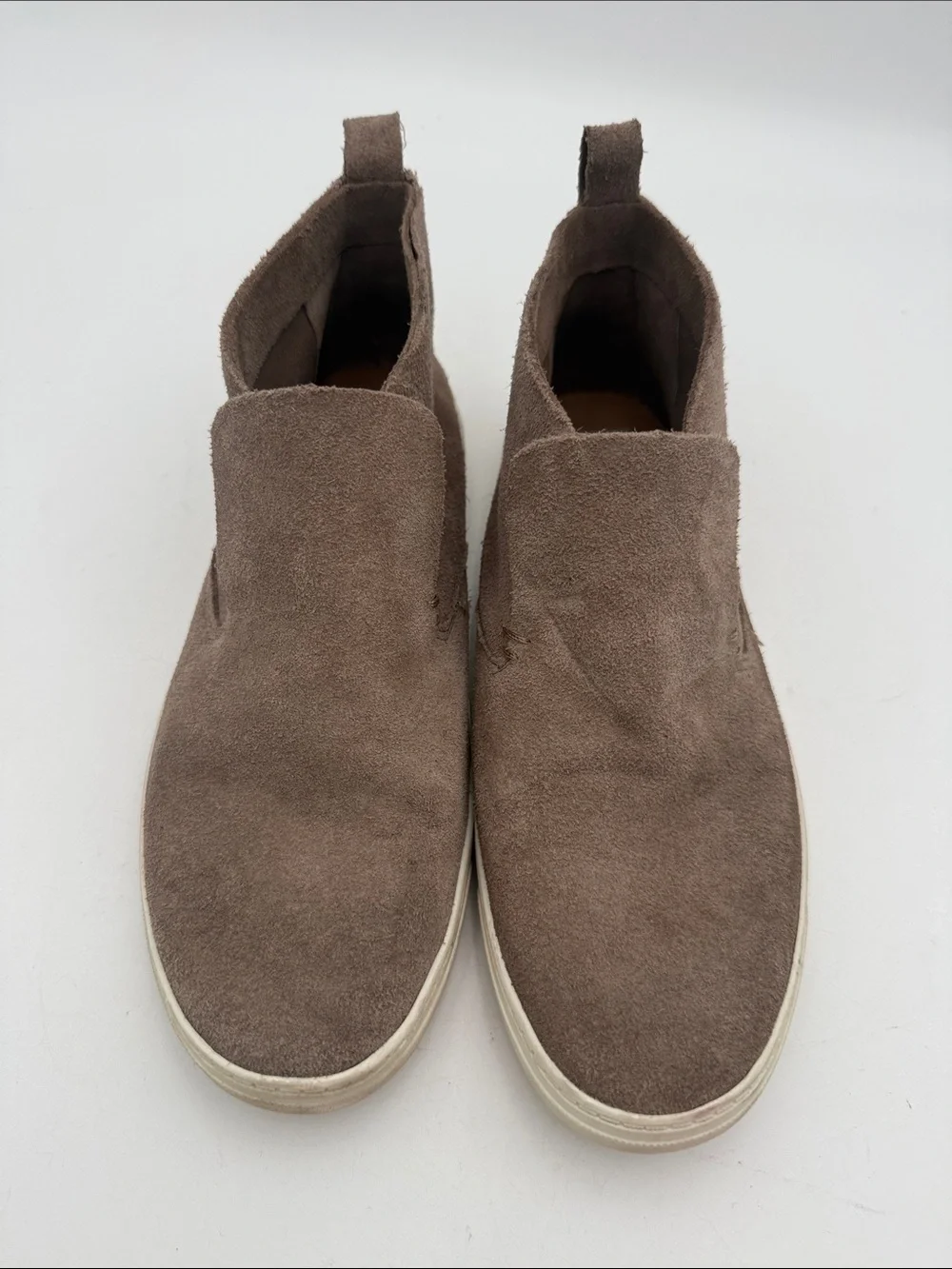 DV dolce vita Slip-On Suede Ankle Sneakers in Brown women 8.5 casual Y2K retro